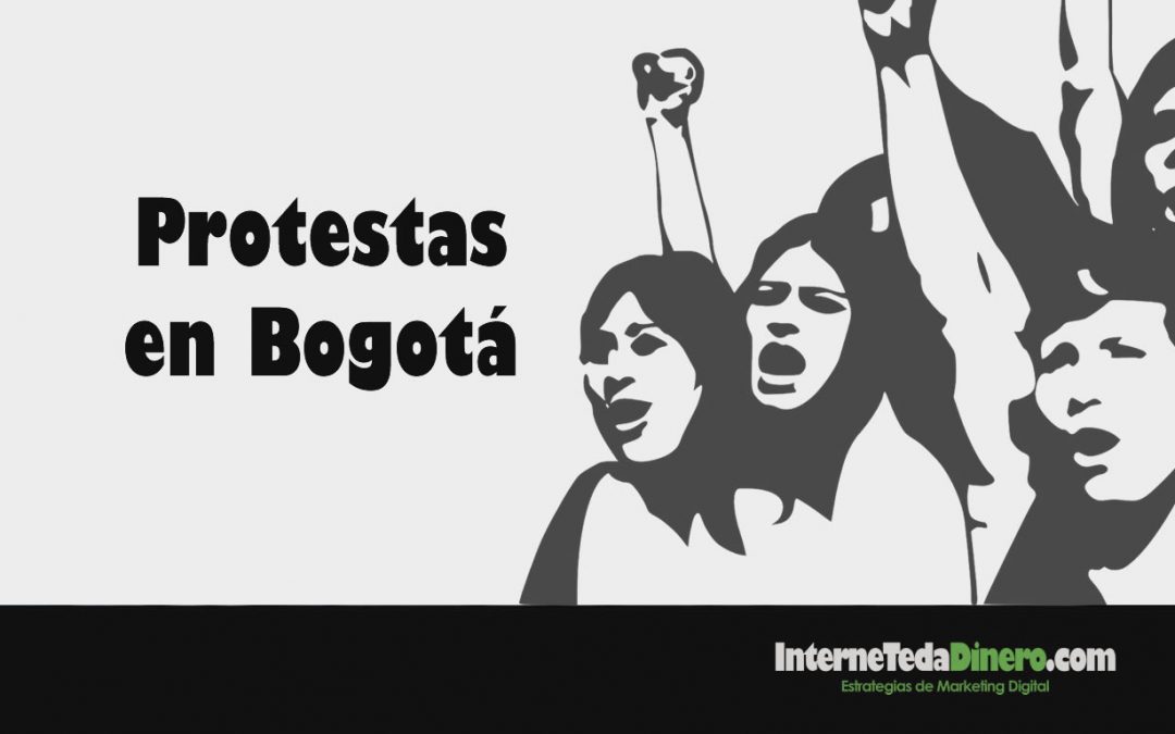 Protestas en Bogotá